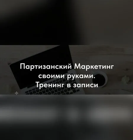 Партизанский маркетинг - Денис Платонов