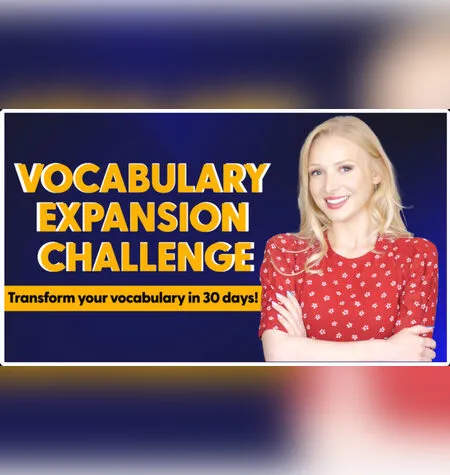The 30-day vocabulary expansion challenge - Lucy